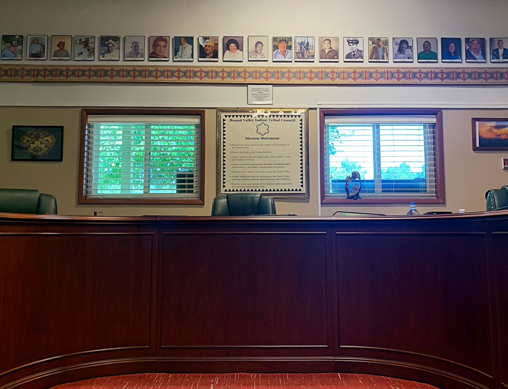 Picture of RVIT council chamber